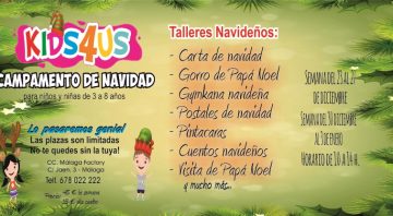 Campamento de Navidad en Málaga Factory – Kids 4us