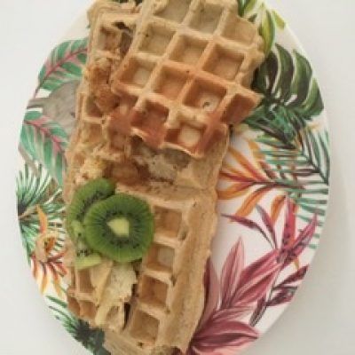 Gofres de Canela y Pera