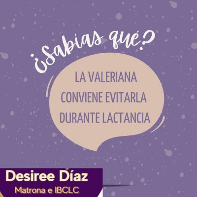 Infusiones no compatibles con la lactancia