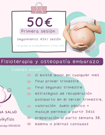 Victoria Portillo Fisioterapeuta Materno Infantil