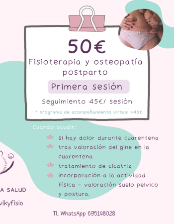Victoria Portillo Fisioterapeuta Materno Infantil